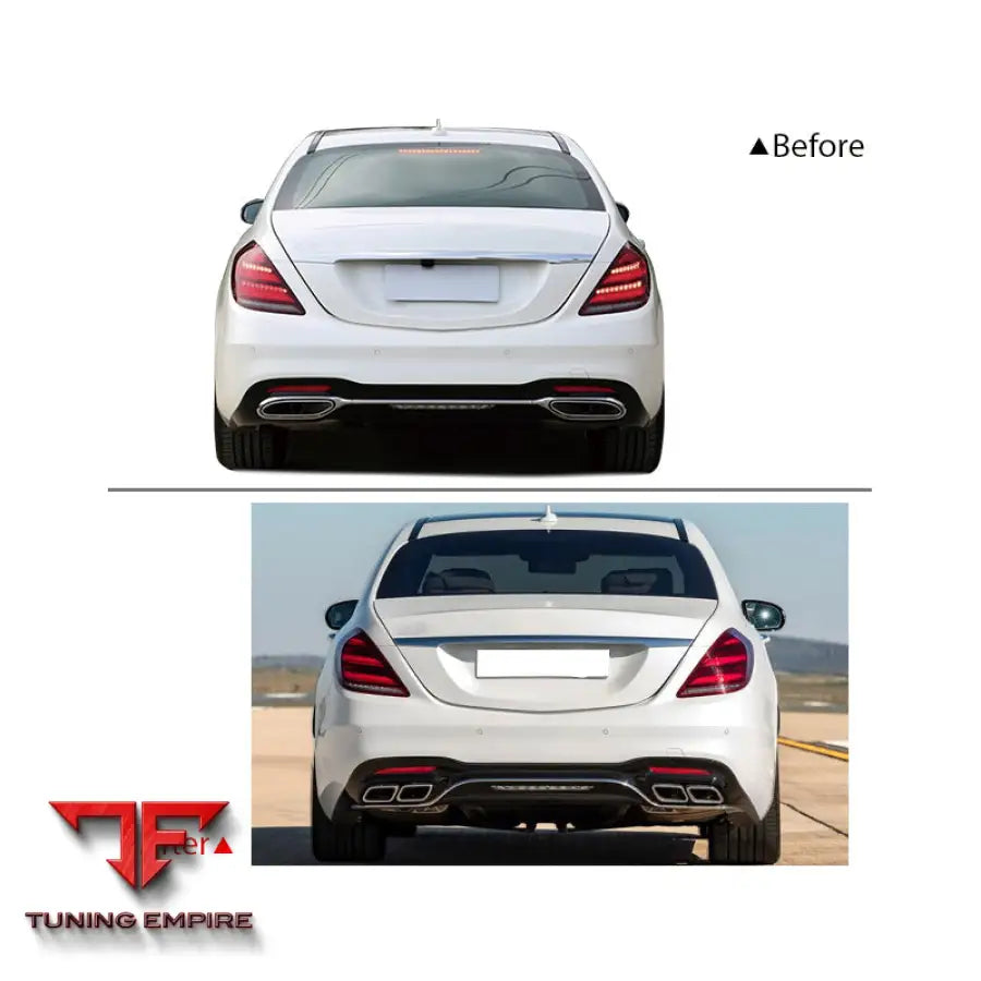 MERCEDES-BENZ S(W222) UPGRADE TO S63 BODY KIT 2018-2020Y