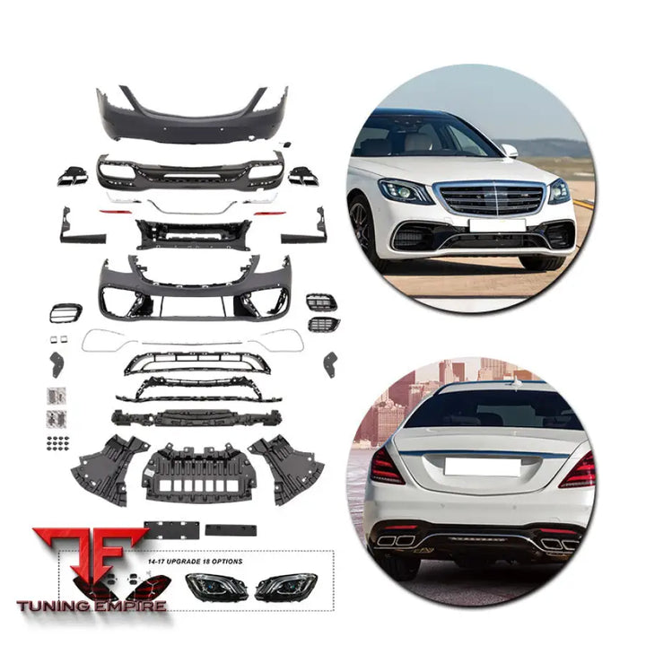 MERCEDES-BENZ S(W222) UPGRADE TO S63 BODY KIT 2018-2020Y