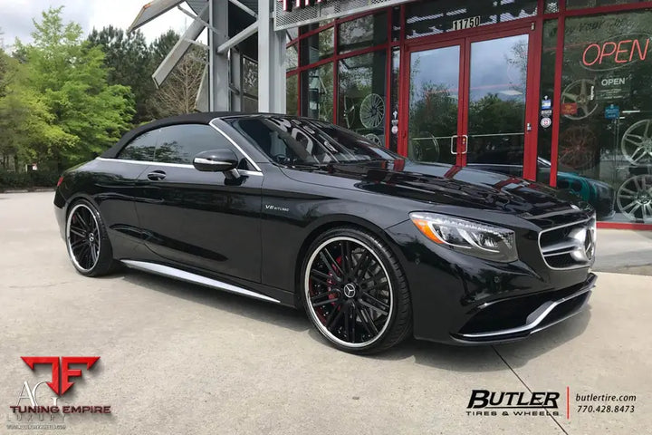 Mercedes-Benz S550 Cabriolet on custom forged wheels