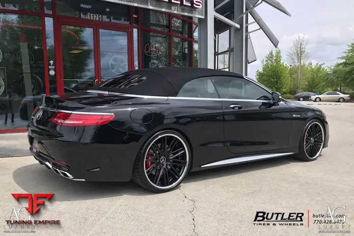 Mercedes-Benz S550 Cabriolet on custom forged wheels