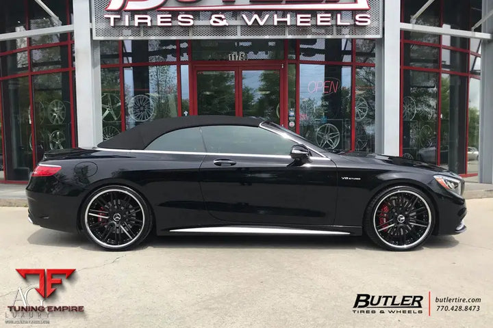 Mercedes-Benz S550 Cabriolet on custom forged wheels