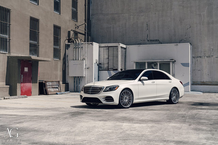 Mercedes-Benz S560 on custom forged wheels
