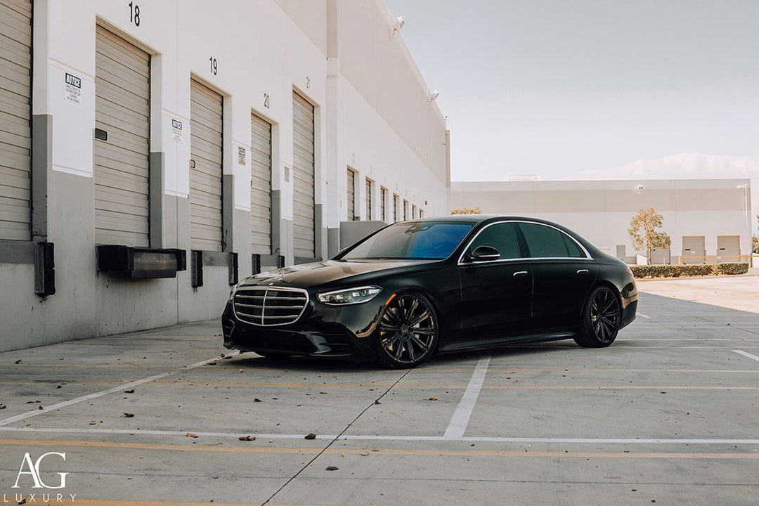 Mercedes-Benz S580 on custom forged wheels