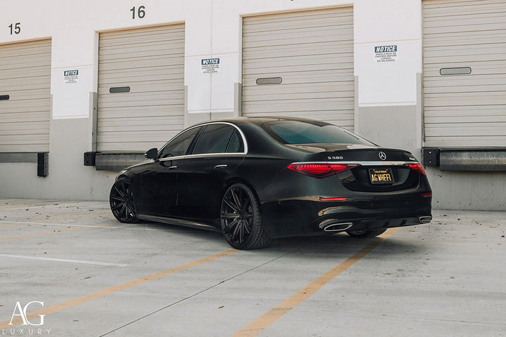Mercedes-Benz S580 on custom forged wheels