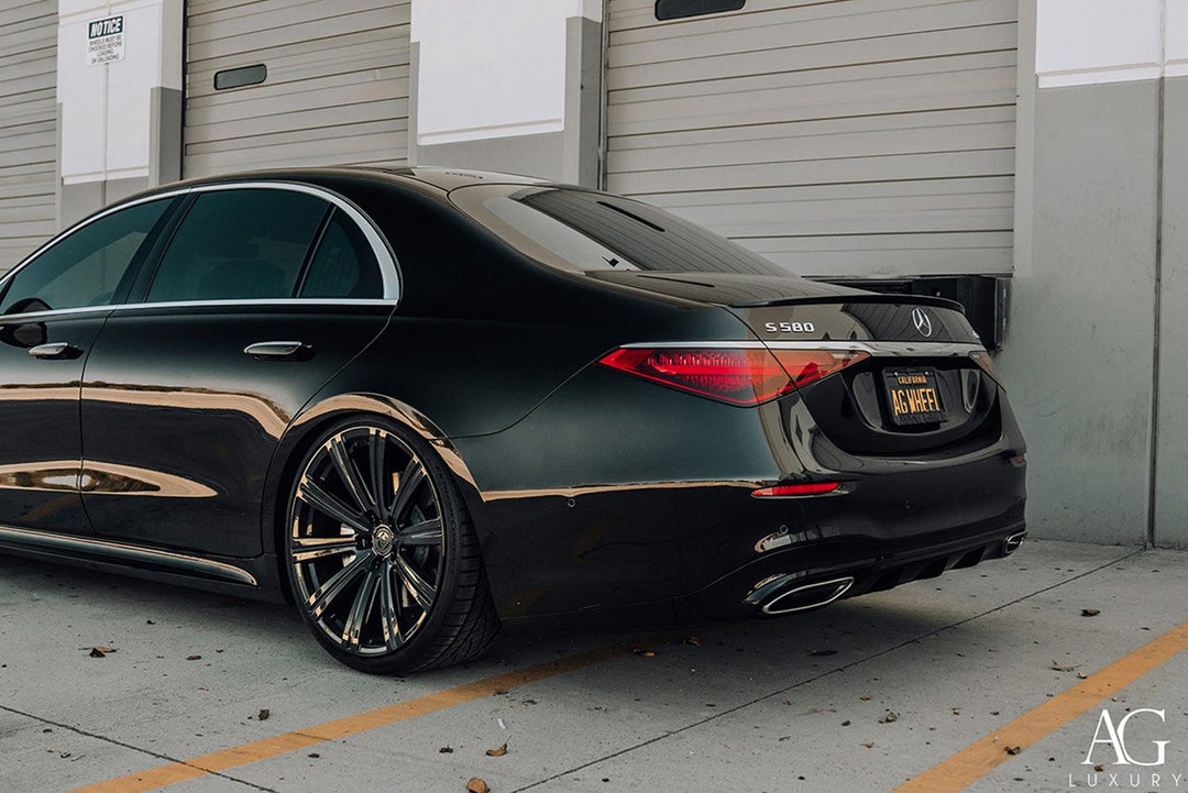 Mercedes-Benz S580 on custom forged wheels