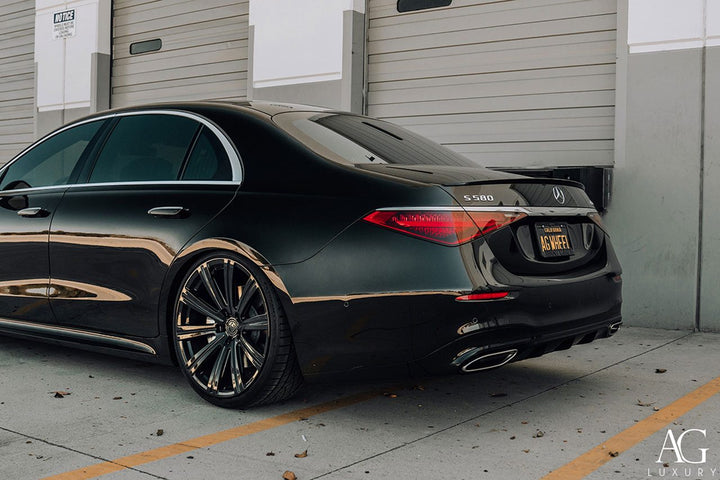 Mercedes-Benz S580 on custom forged wheels