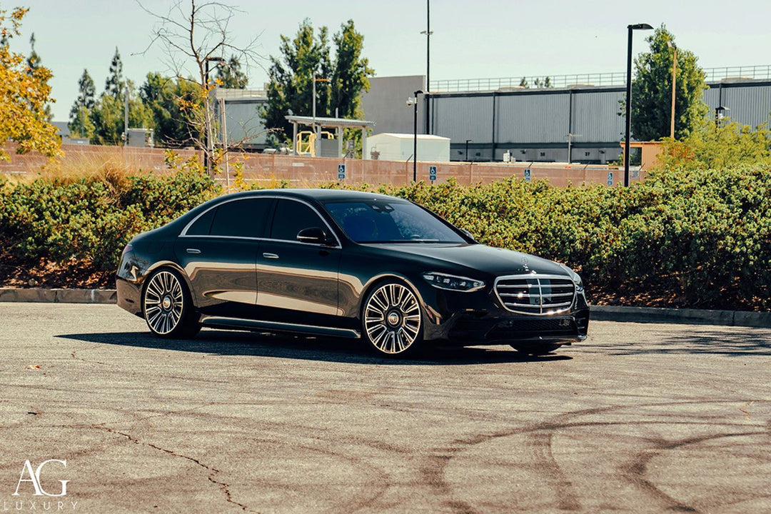 Mercedes-Benz S580 AMG on custom forged wheels