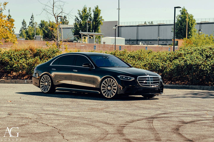 Mercedes-Benz S580 AMG on custom forged wheels