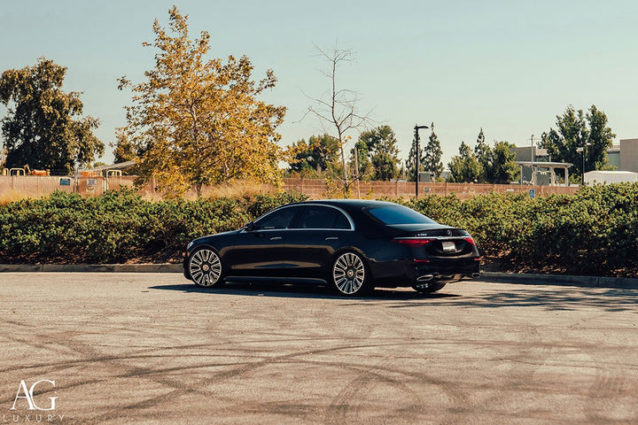 Mercedes-Benz S580 AMG on custom forged wheels