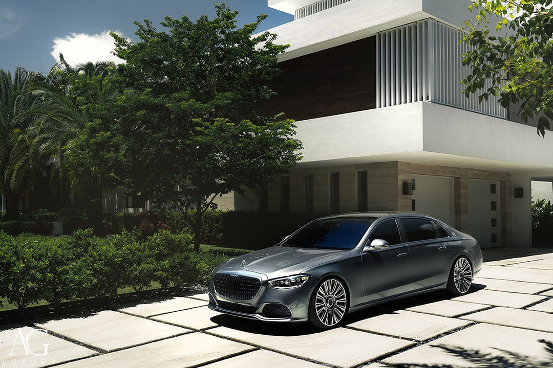 Mercedes-Benz S580 Maybach on custom forged wheels