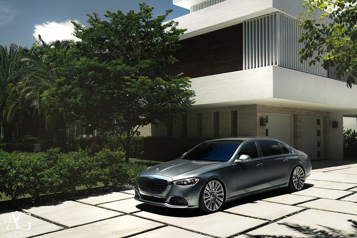 Mercedes-Benz S580 Maybach on custom forged wheels