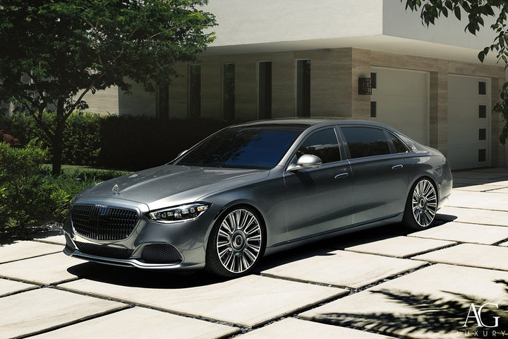 Mercedes-Benz S580 Maybach on custom forged wheels