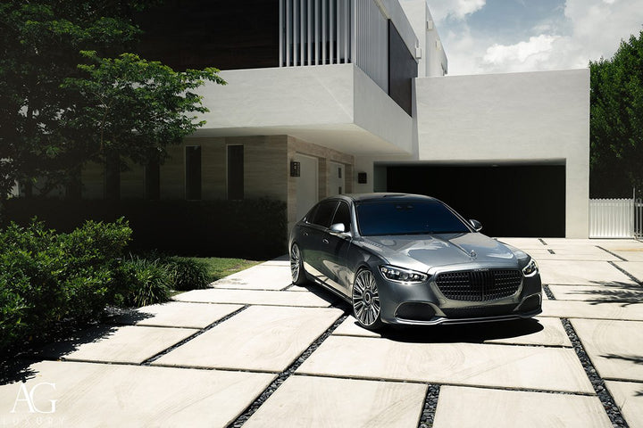 Mercedes-Benz S580 Maybach on custom forged wheels