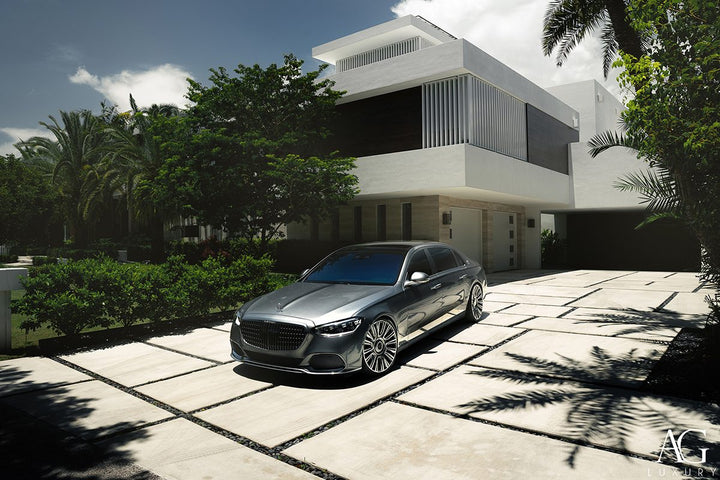 Mercedes-Benz S580 Maybach on custom forged wheels