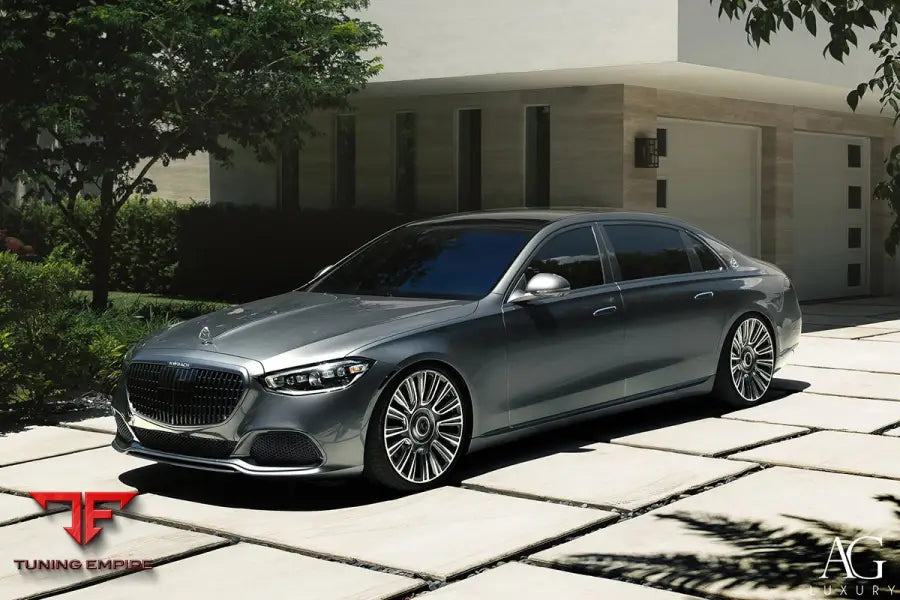 Mercedes-Benz S580 Maybach on custom forged wheels