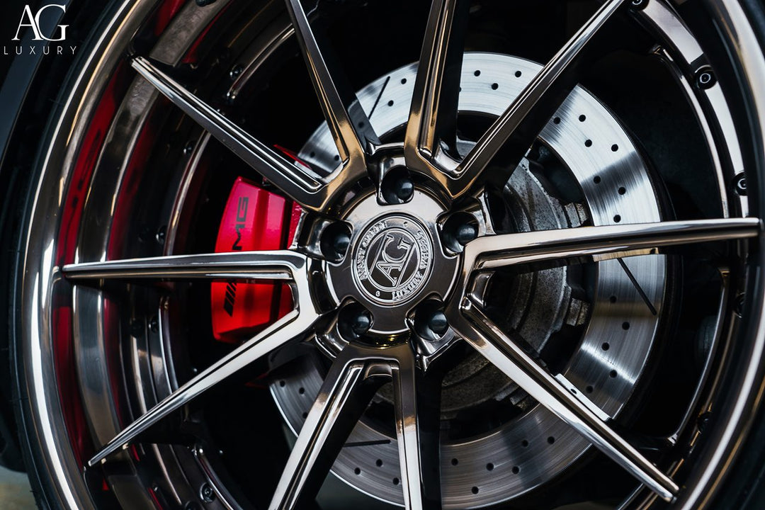 Mercedes-Benz S63 AMG on custom forged wheels