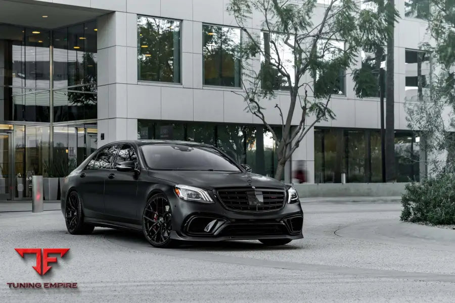 MERCEDES BENZ S63 AMG FORGED WHEELS AND EXHAUST SYSTEM