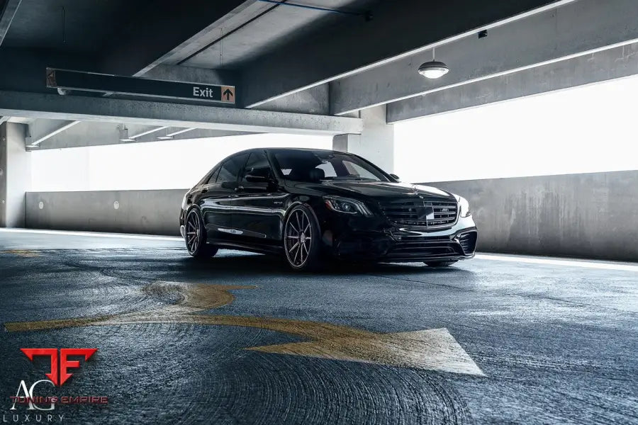Mercedes-Benz S63 AMG on custom forged wheels