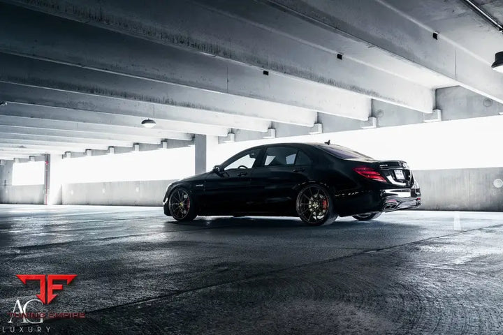 Mercedes-Benz S63 AMG on custom forged wheels