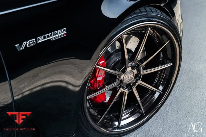 Mercedes-Benz S63 AMG on custom forged wheels