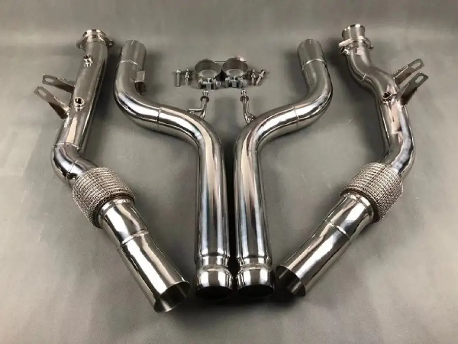 MERCEDES BENZ S63 S600 S500 S400 W222 EXHAUST DOWNPIPE