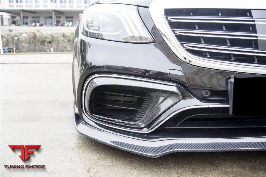 MERCEDES-BENZ S63 W222 SEDAN BRS STYLE FRONT LIP BSD
