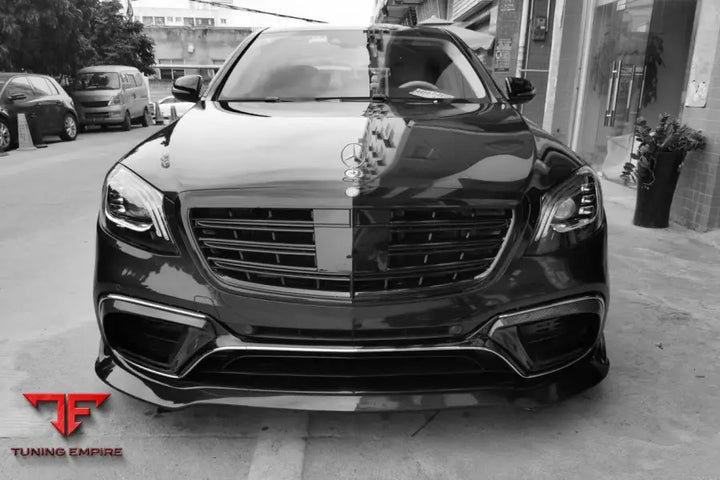 MERCEDES-BENZ S63 W222 SEDAN BRS STYLE FRONT LIP BSD