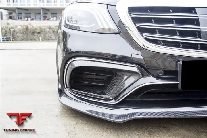 MERCEDES-BENZ S63 W222 SEDAN BRS STYLE FRONT LIP BSD