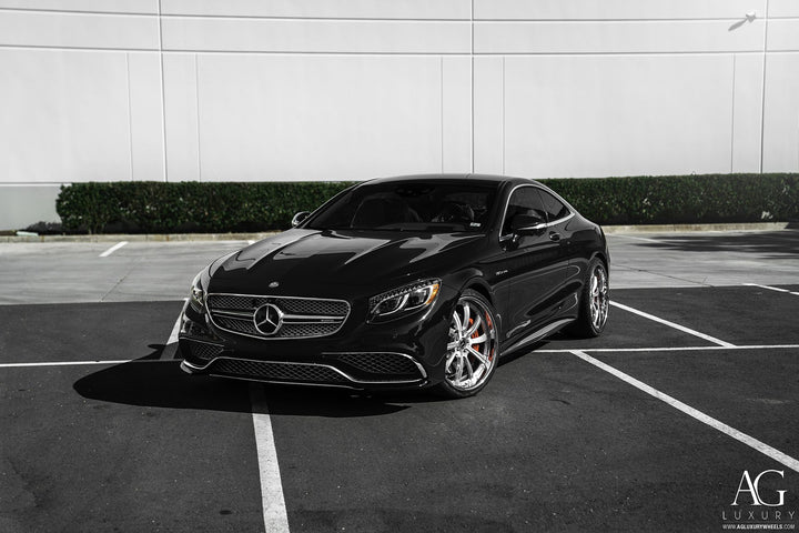 Mercedes-Benz S65 AMG on custom forged wheels