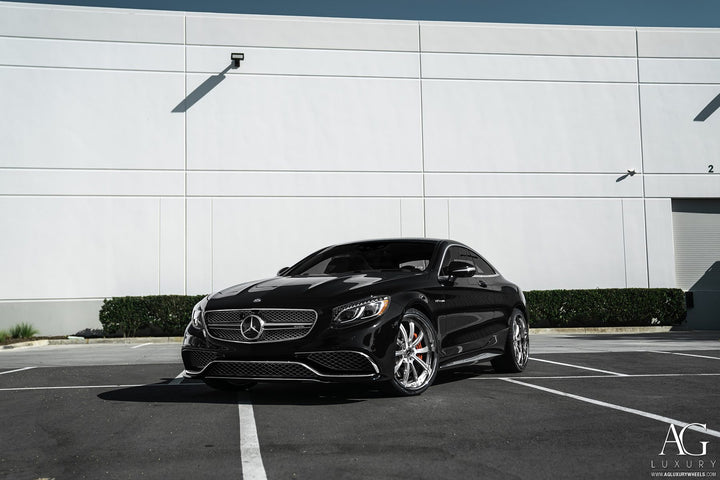 Mercedes-Benz S65 AMG on custom forged wheels