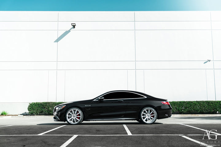 Mercedes-Benz S65 AMG on custom forged wheels