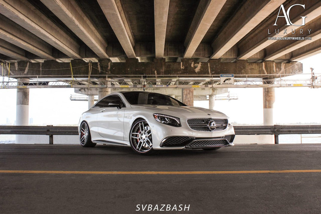 Mercedes-Benz S65 AMG Coupe on custom forged wheels