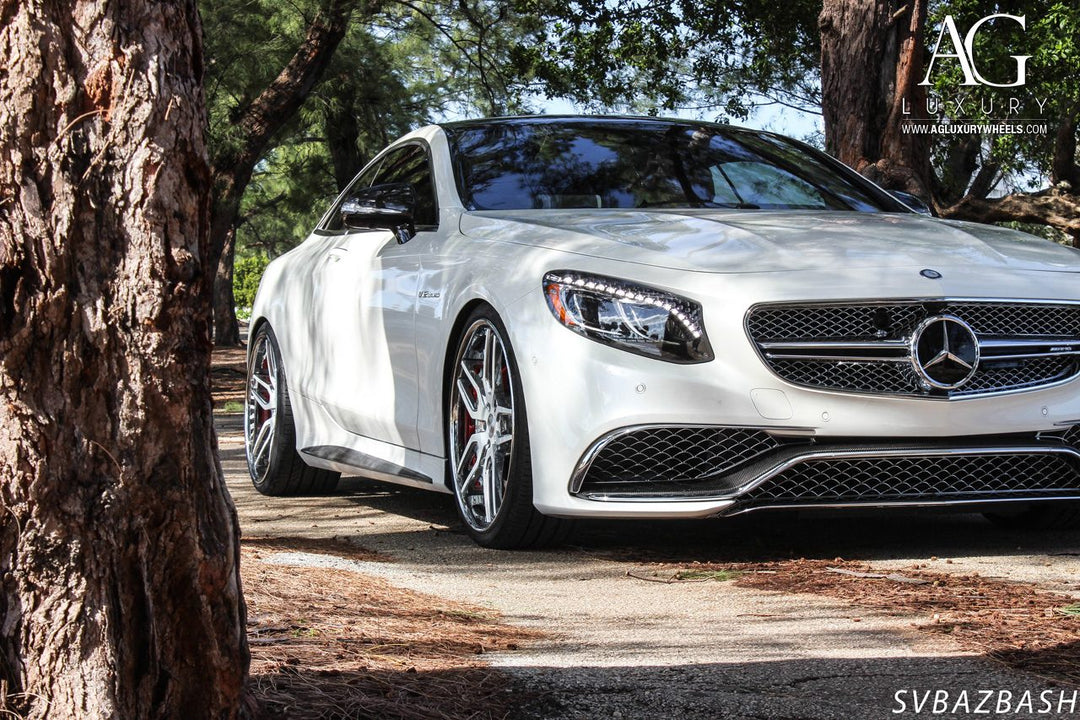 Mercedes-Benz S65 AMG Coupe on custom forged wheels