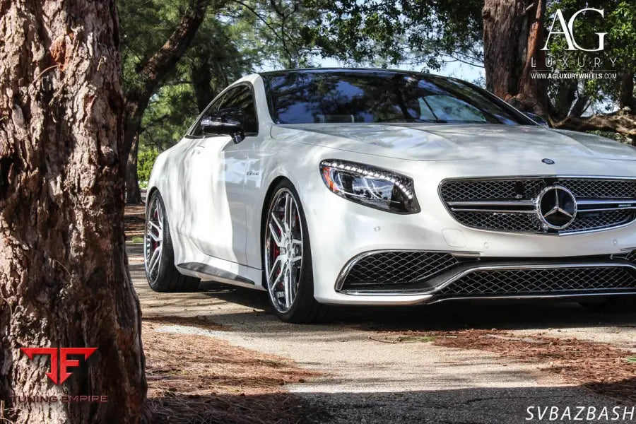 Mercedes-Benz S65 AMG Coupe on custom forged wheels