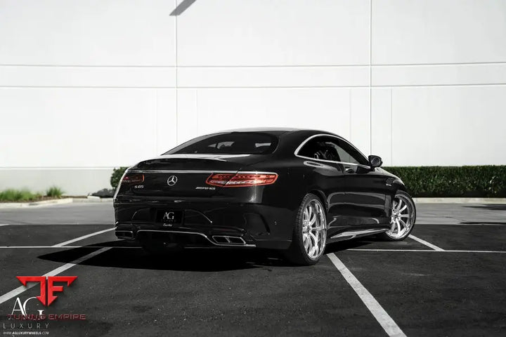 Mercedes-Benz S65 AMG on custom forged wheels