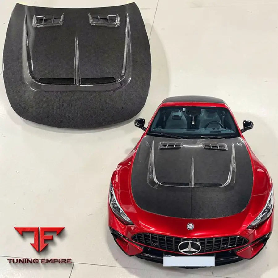 MERCEDES BENZ SL CLASS SL43 CARBON FIBER FRONT BONNET HOOD