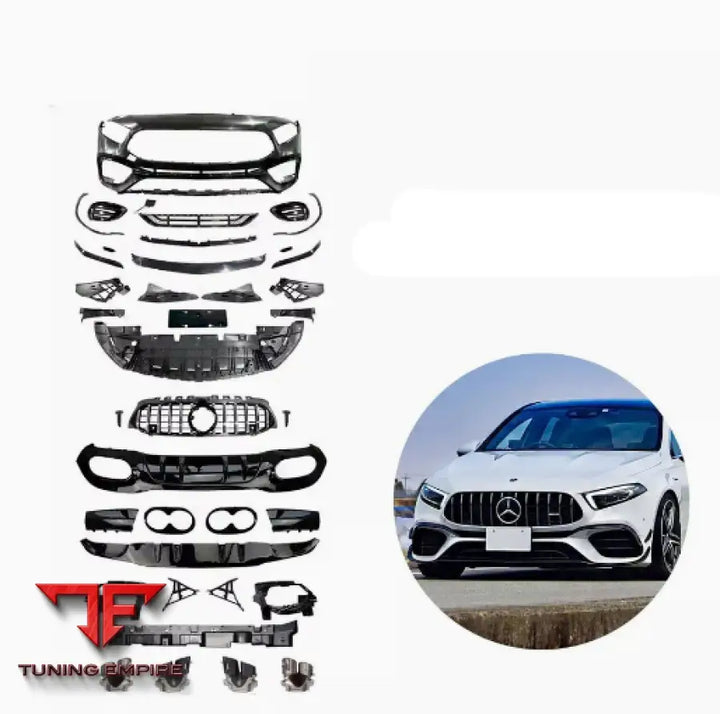 MERCEDES BENZ W117 C200 C250 TO CLA45 BODY KIT