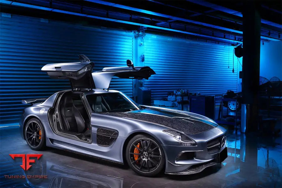 MERCEDES BENZ W197 SLS AMG BKSS STYLE CARBON FIBER HOOD BSD