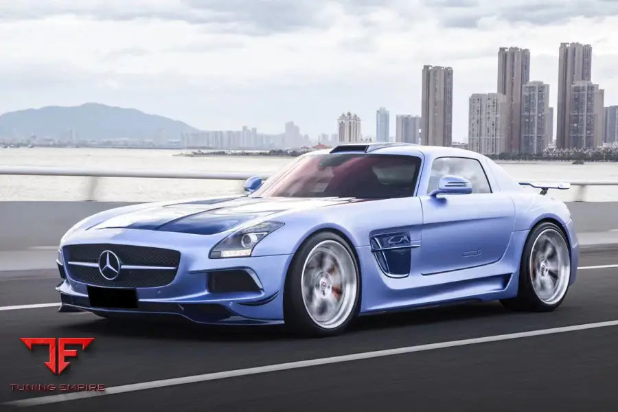 MERCEDES BENZ W197 SLS AMG BKSS STYLE CARBON FIBER ROOF SCOOP BSD