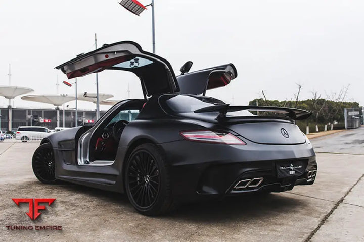 MERCEDES BENZ W197 SLS AMG BKSS STYLE CARBON FIBER TRUNK SPOILER BSD