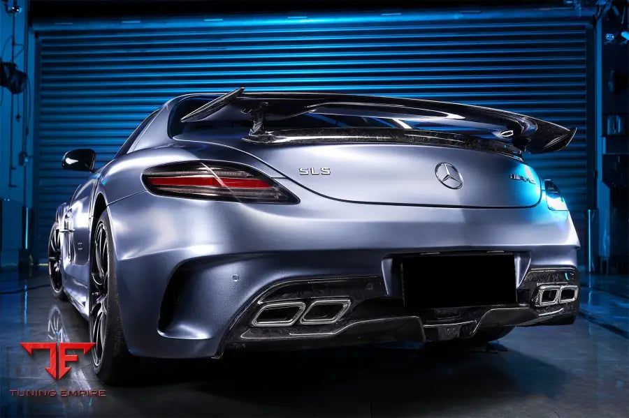 MERCEDES BENZ W197 SLS AMG BKSS STYLE CARBON FIBER TRUNK SPOILER BSD