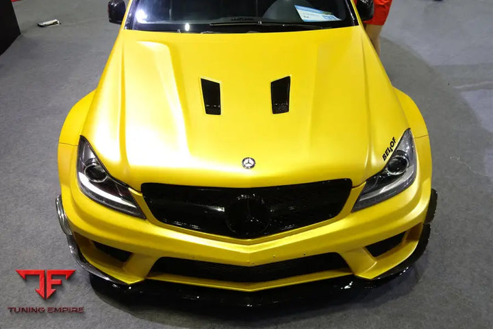 MERCEDES BENZ W204 C CLASS BKSS STYLE HOOD (NOT FIT AMG) BSD