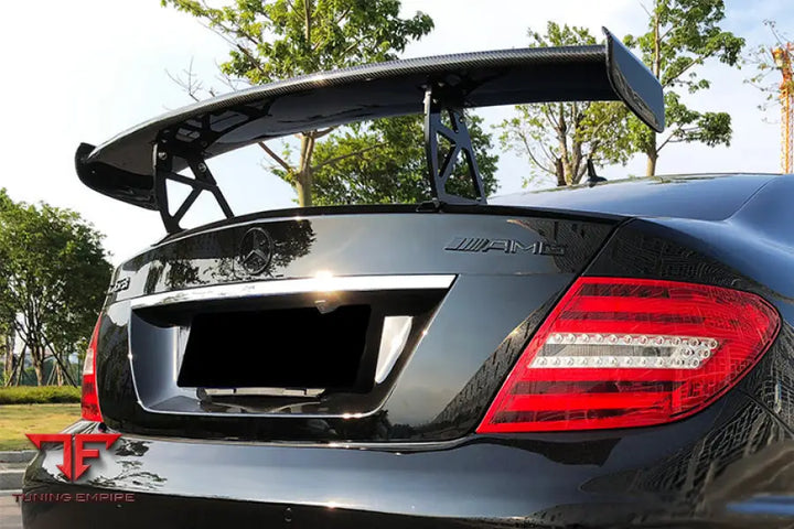 MERCEDES-BENZ W204 C CLASS C63 AMG SEDAN BKSS STYLE CARBON FIBER TRUNK SPOILER BSD