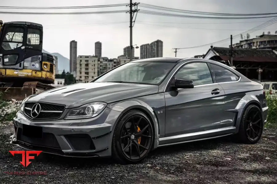 MERCEDES BENZ W204 C CLASS COUPE BKSS STYLE WIDE FULL BODY KIT BSD