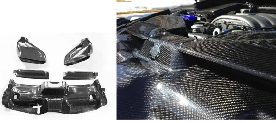 MERCEDES BENZ W204 C63 AMG 6.2L CARBON AIR INTAKE SYSTEM