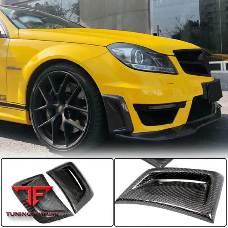 MERCEDES BENZ W204 C63 AMG FACELIFT CARBON FIBER PARTS