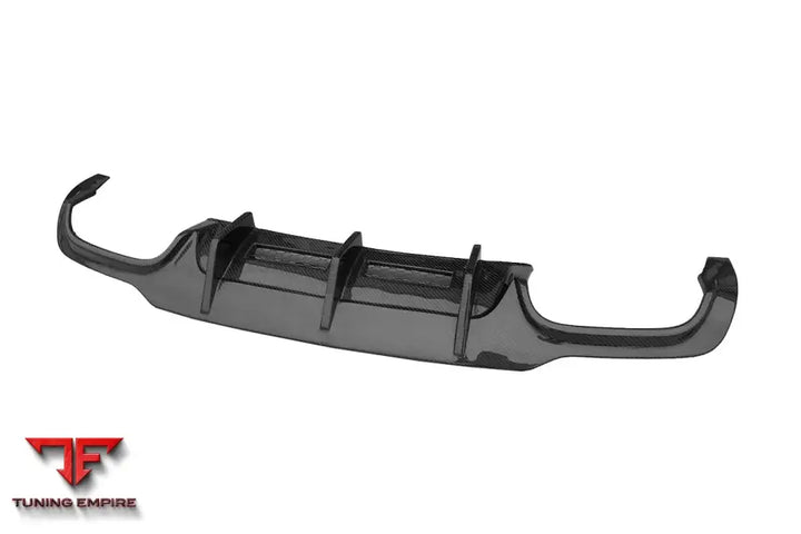 MERCEDES BENZ W204 C63 AMG RZ STYLE CARBON FIBER REAR LIP BSD