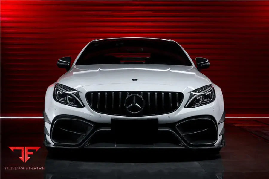 MERCEDES-BENZ W205 C63 & C63S AMG COUPE IMP CARBON FIBER GRILLE BSD