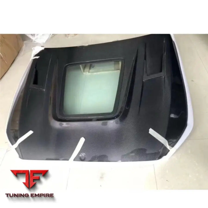 MERCEDES BENZ W205 C63 4 DOOR TRANSPARENT ENGINE HOOD