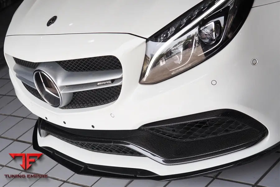 MERCEDES-BENZ W205 C63 & S AMG CARBON FIBER FRONT BUMPER TRIM SET (4PCS) BSD